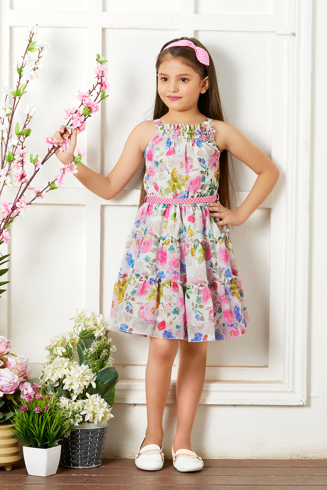 Tiny Baby Pink Colored Dress