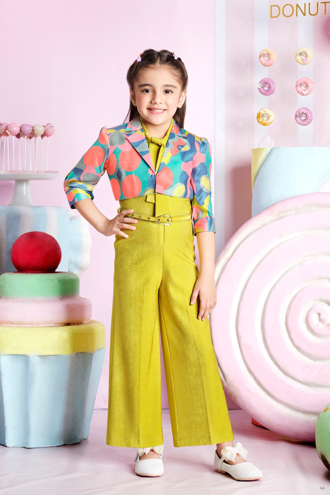 Tiny Baby Yellow Colored Jumpsuits