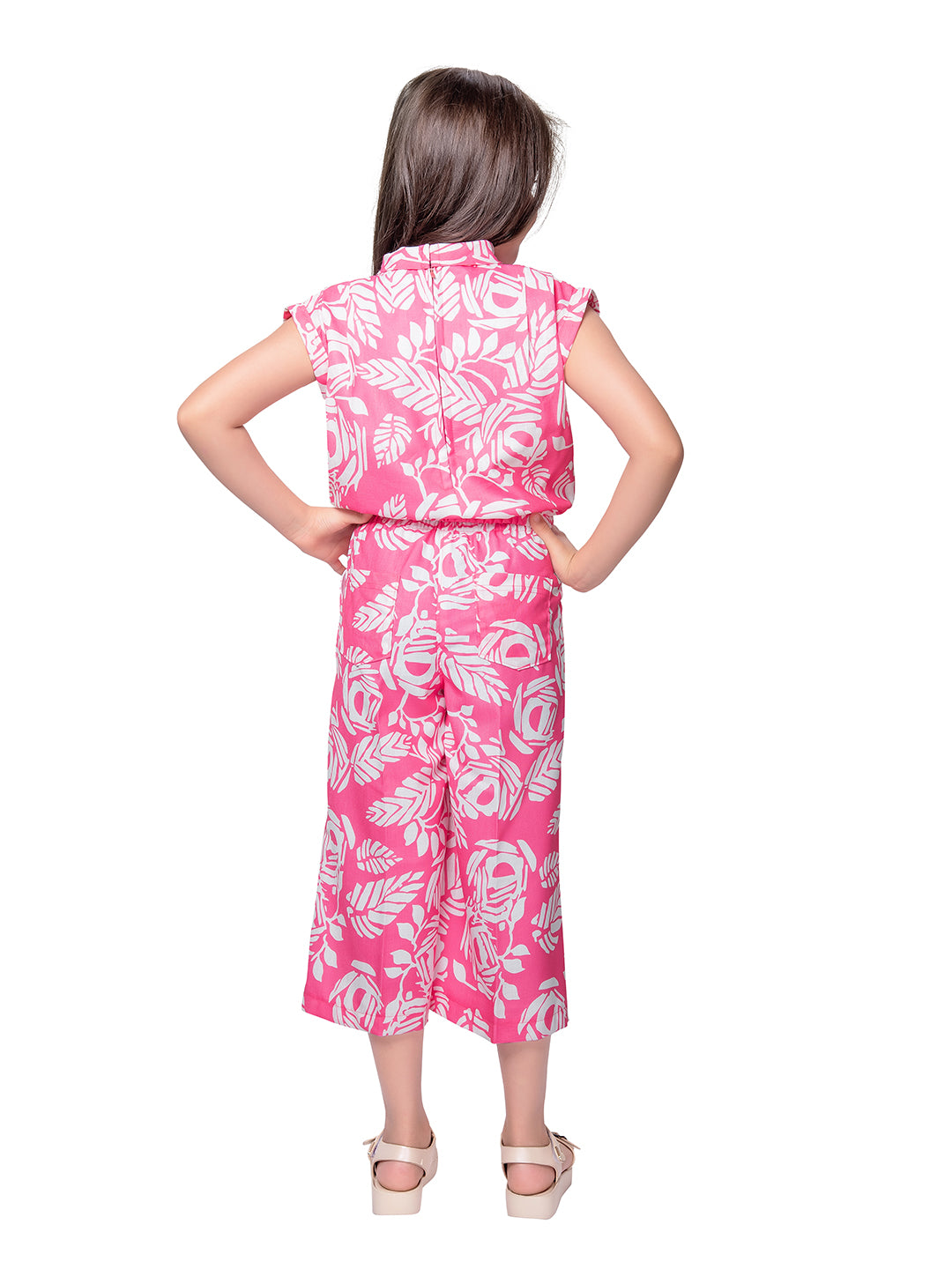 Tiny Baby Pink Colored Culottes- 2233 Pink