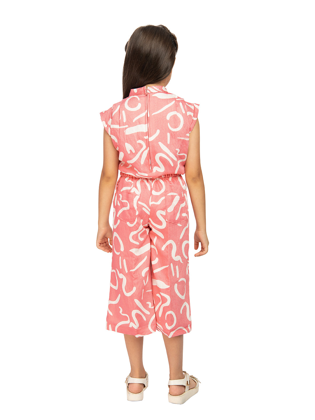 Tiny Baby Peach Colored Culottes- 2174 Peach