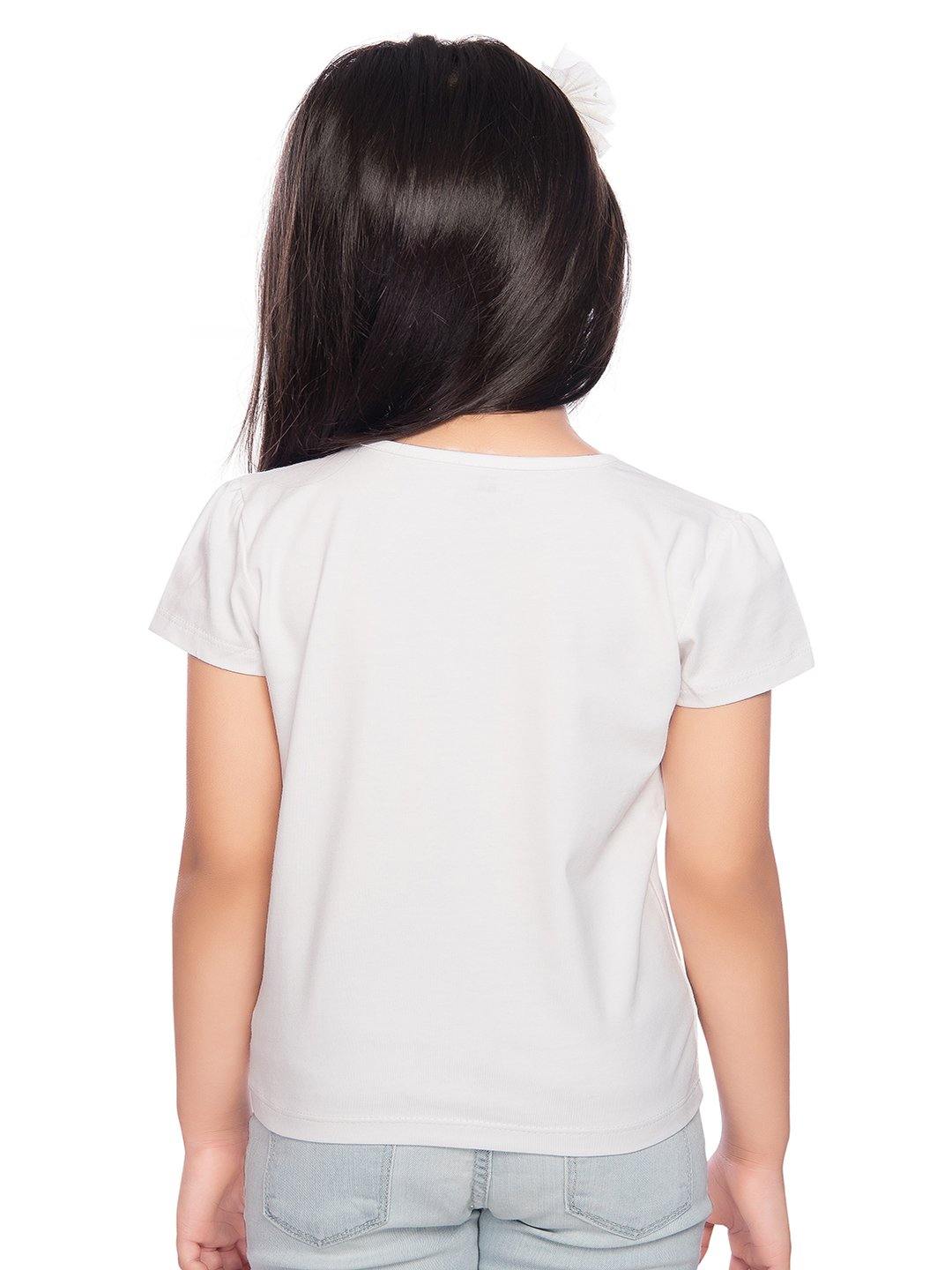 Tiny Baby White Colored Top - T-105 White - TINY BABY INDIA shop.tinybaby.in