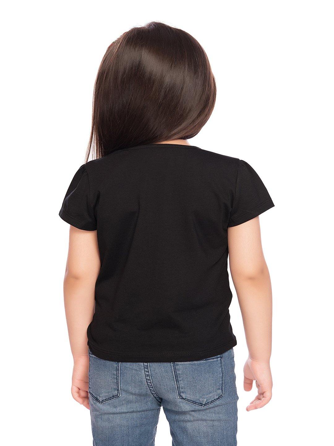 Tiny Baby Black Colored Top - T-106 Black - TINY BABY INDIA shop.tinybaby.in