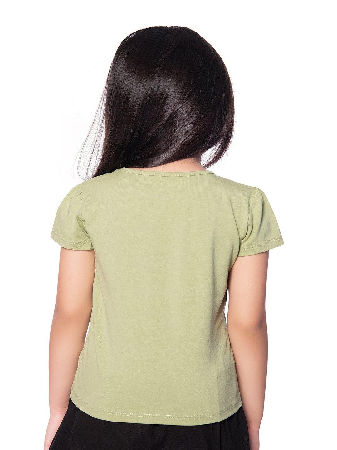 Tiny Baby Green Colored Top - T-107 Green - TINY BABY INDIA shop.tinybaby.in