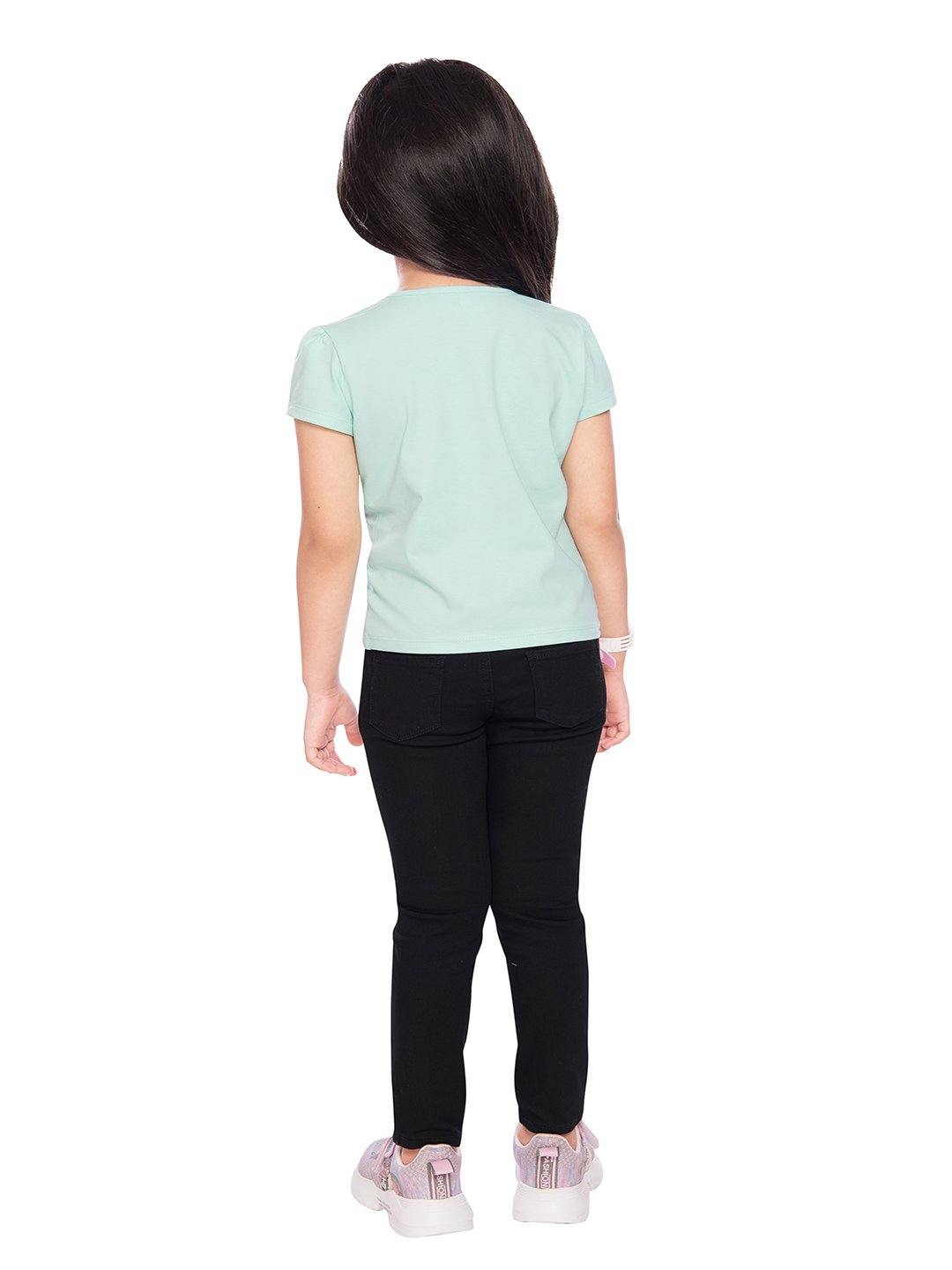Tiny Baby Aqua Green Colored Top - T-108 Aqua Green - TINY BABY INDIA shop.tinybaby.in