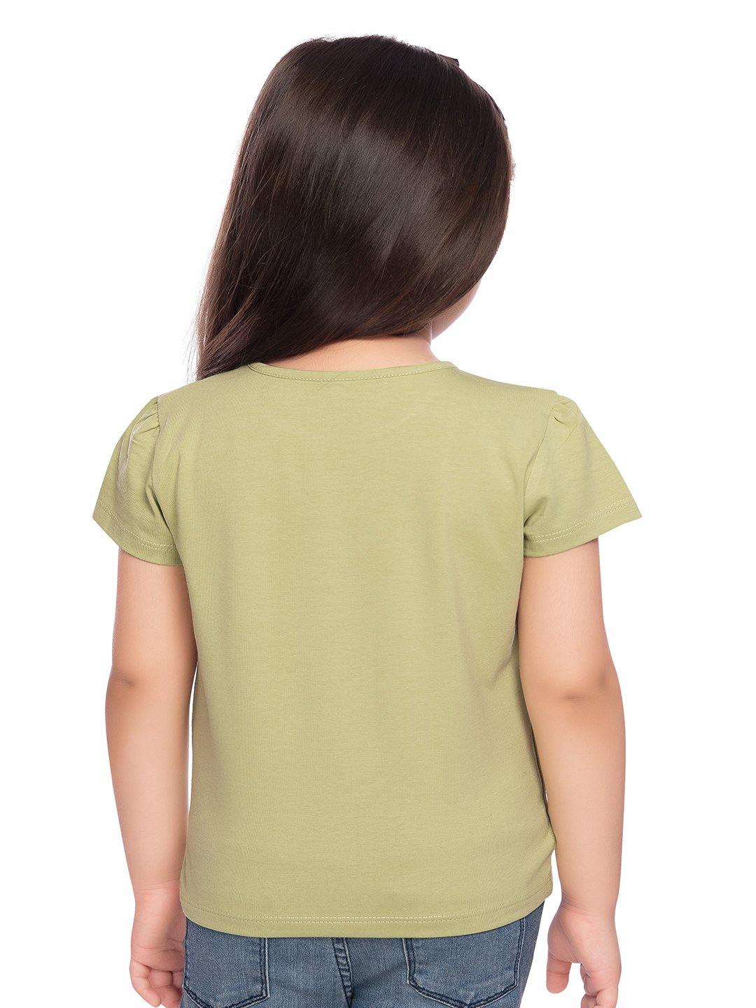 Tiny Baby Green Colored Top - T-108Green - TINY BABY INDIA shop.tinybaby.in