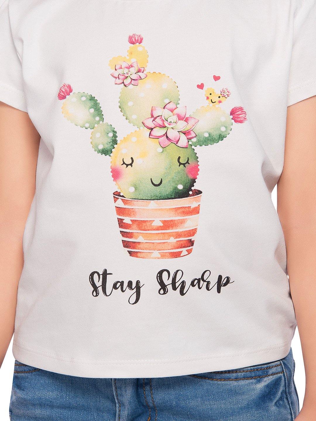 Tiny Baby White Colored Top - T-110 White - TINY BABY INDIA shop.tinybaby.in