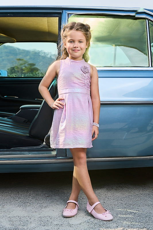 Tiny Baby Lilac Colored Dress
