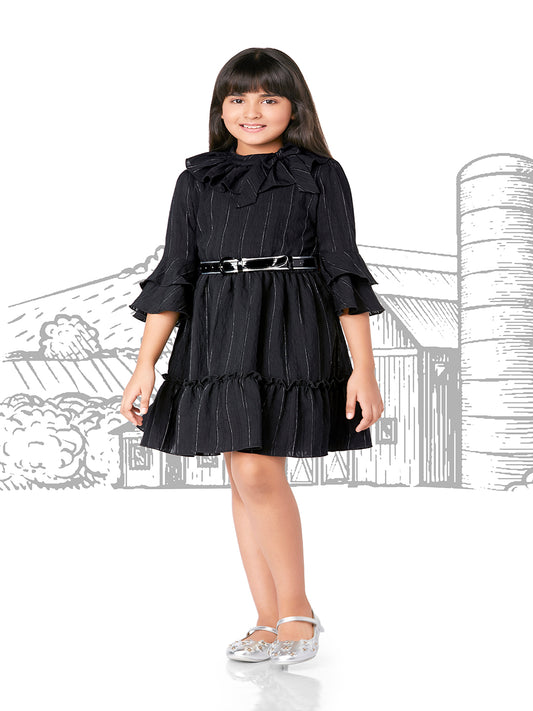 Tiny Baby Black Colored Dress - 2060 Black