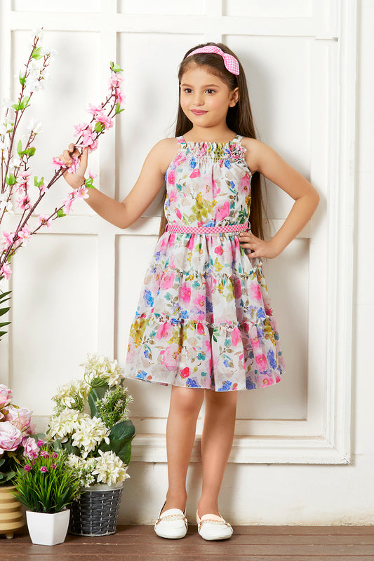 Tiny Baby Pink Colored Dress