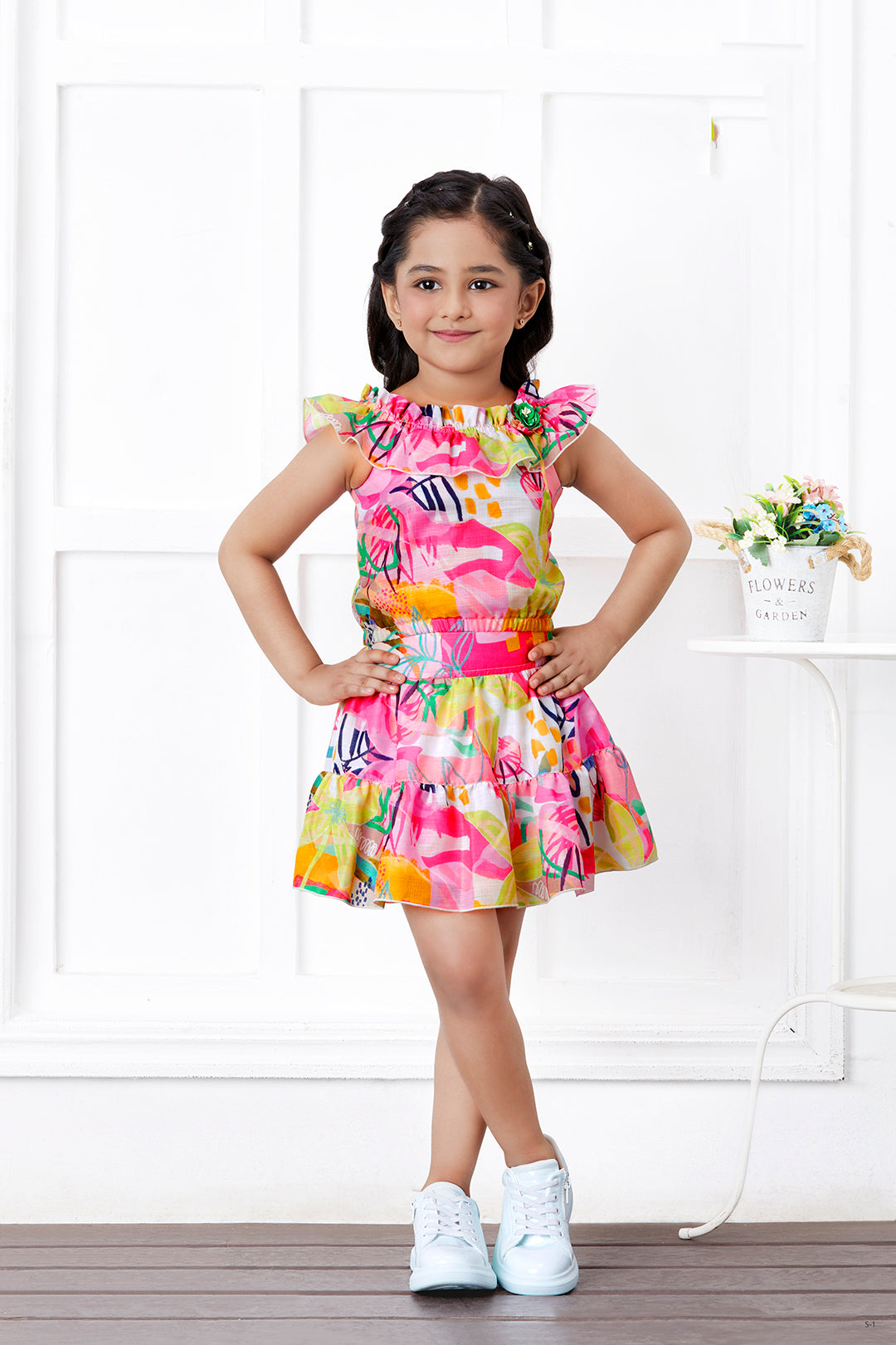 Pink Color Skirt For Baby Girl main image 1