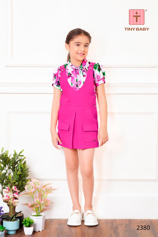 Tiny Baby Fuchsia Colored Jumpsuit