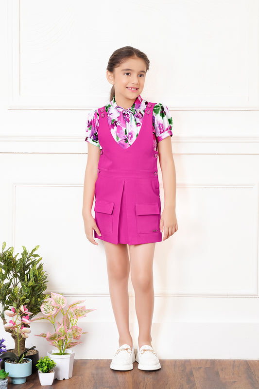 Tiny Baby Fuchsia Colored Jumpsuit