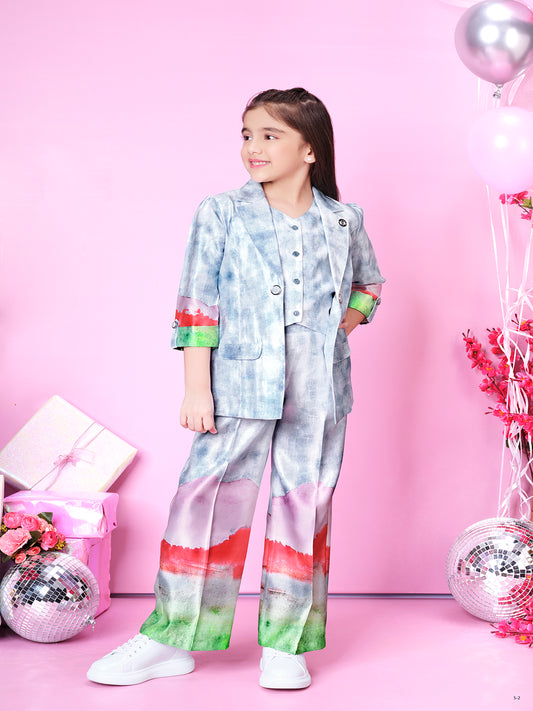 Tiny Baby Sky Blue Colored Pant Set