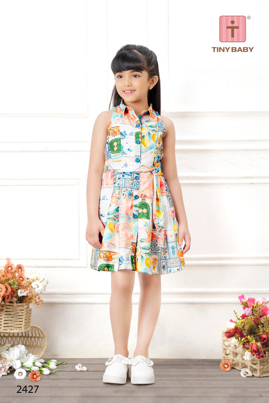 Tiny Baby Cream Colored Dress