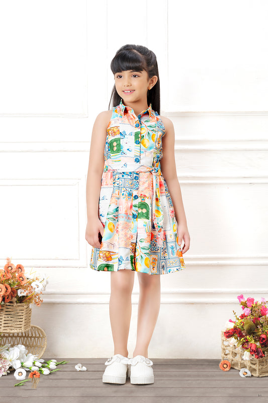 Tiny Baby Cream Colored Dress