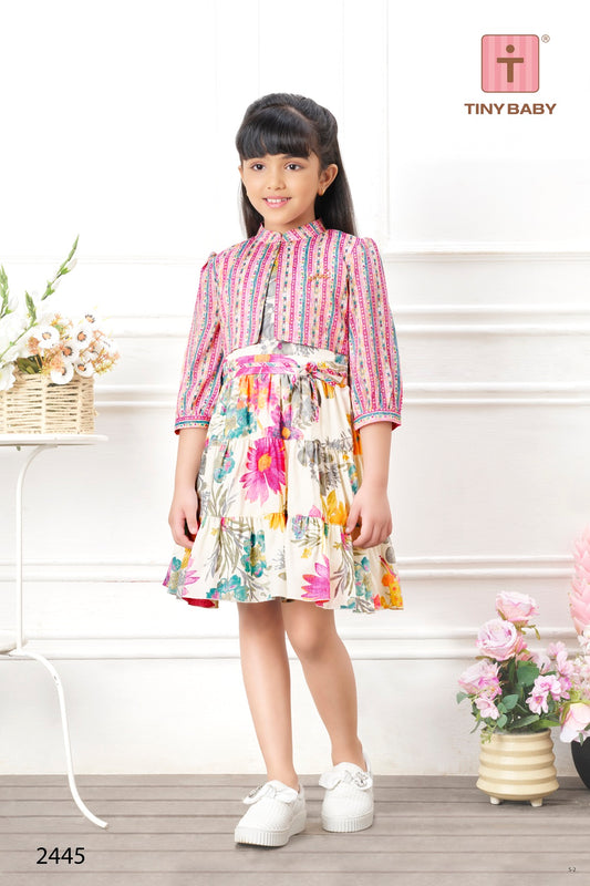 Tiny Baby Pink Colored Dress