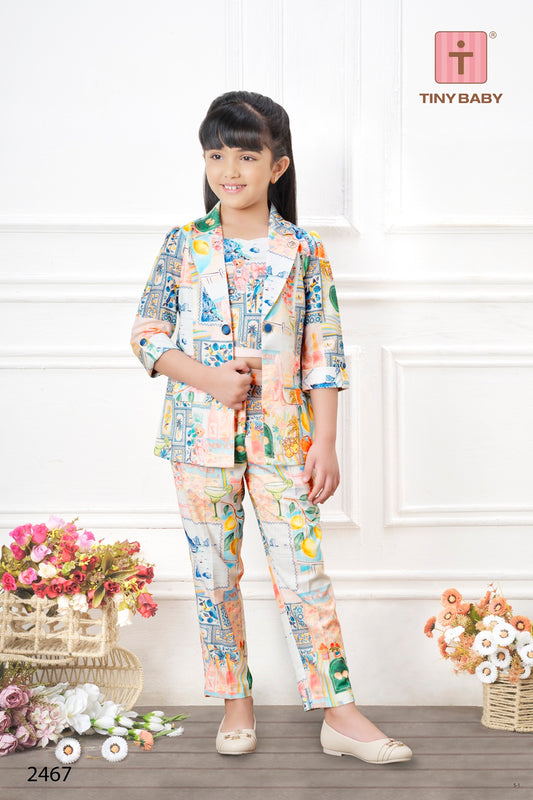 Tiny Baby Cream Colored Pant Set