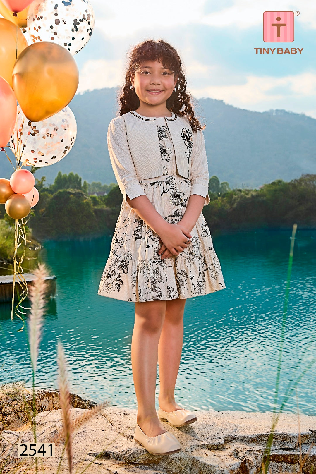 Tiny Baby Cream Colored Dress