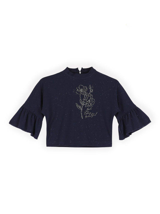 Tiny Baby Blue Colored Top-