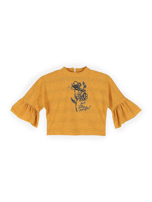 Tiny Baby Mustard Colored Top