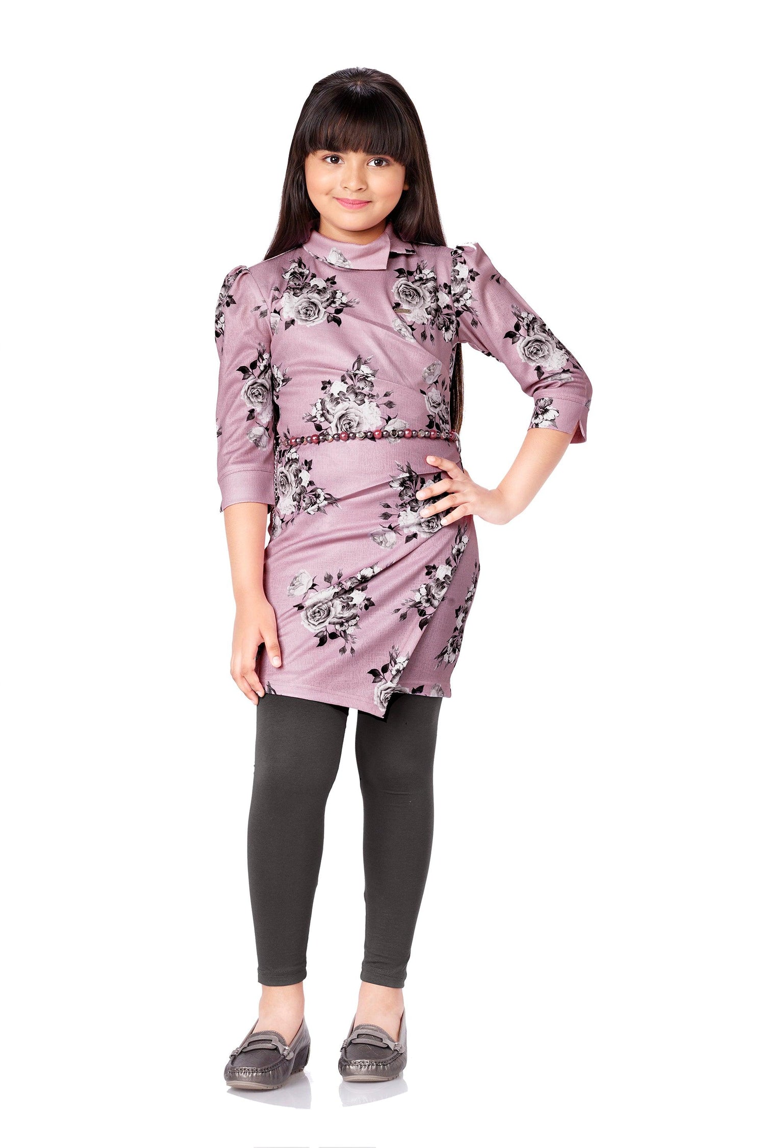Pink Coloured Legging Set - 2034 Pink - TINY BABY INDIA shop.tinybaby.in