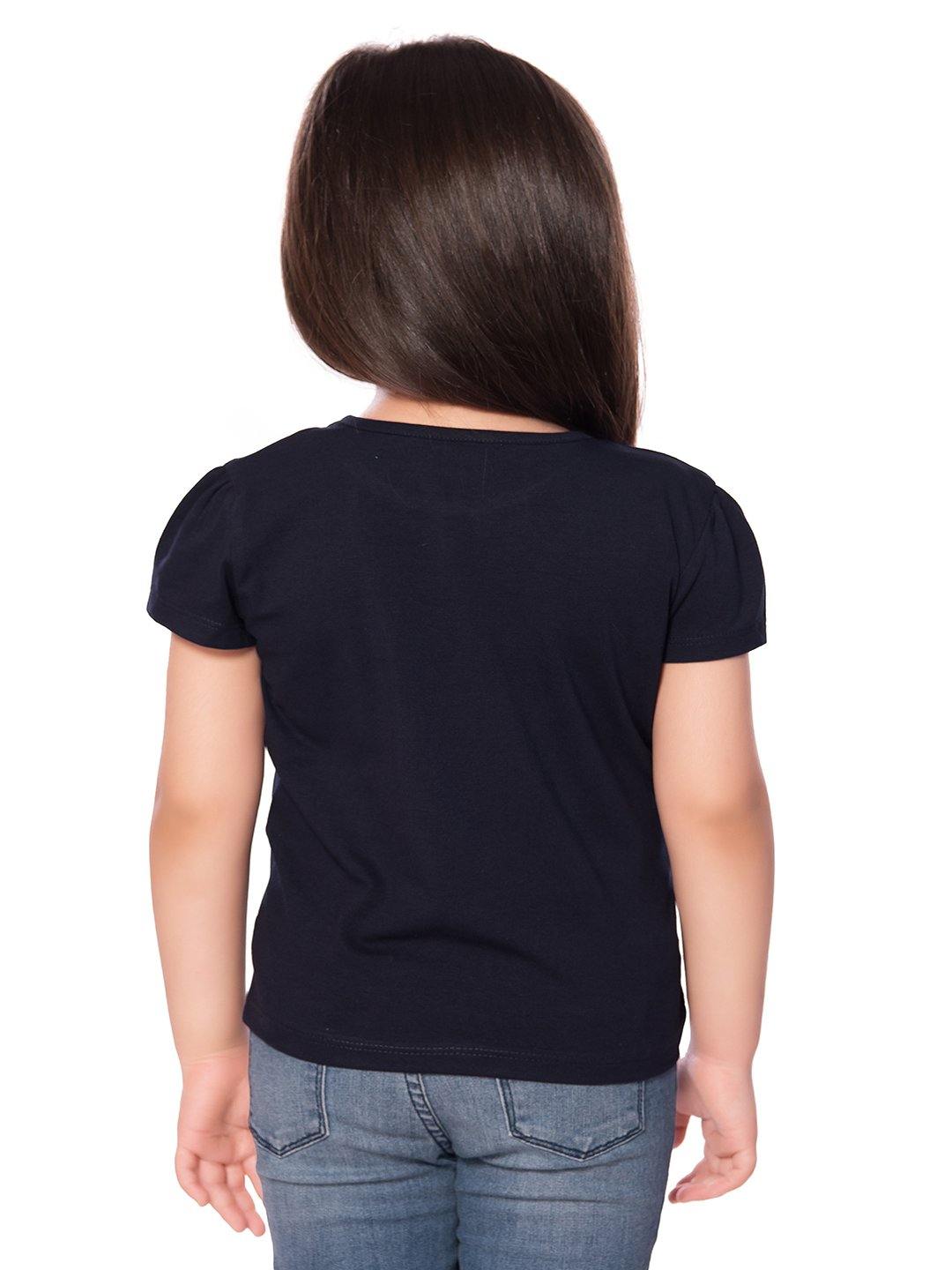 Tiny Baby Navy Blue Colored Top - T-106 Navy Blue - TINY BABY INDIA shop.tinybaby.in