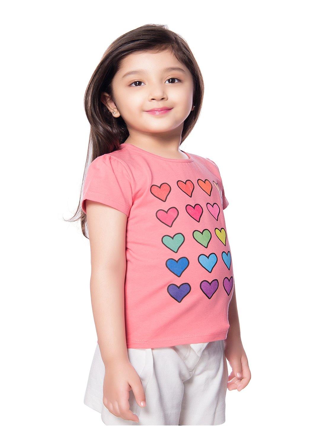 Tiny Baby Peach Colored Top - T-107 Peach - TINY BABY INDIA shop.tinybaby.in