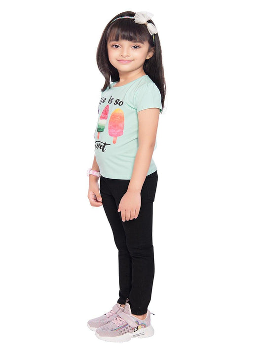 Tiny Baby Aqua Green Colored Top - T-108 Aqua Green - TINY BABY INDIA shop.tinybaby.in