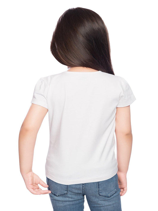 Tiny Baby White Colored Top - T-108 White - TINY BABY INDIA shop.tinybaby.in