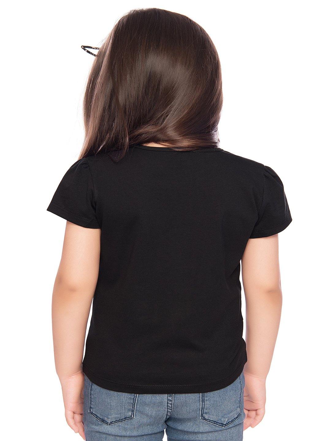 Tiny Baby Black Colored Top - T-109 Black - TINY BABY INDIA shop.tinybaby.in