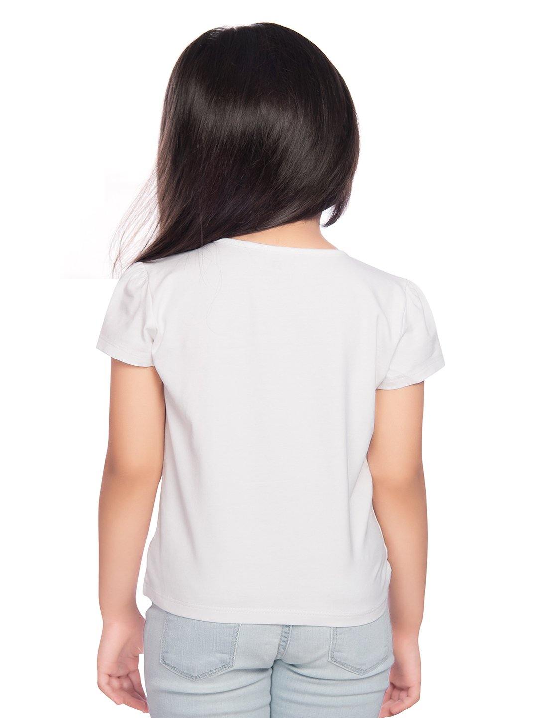 Tiny Baby Black Colored Top - T-109 White - TINY BABY INDIA shop.tinybaby.in