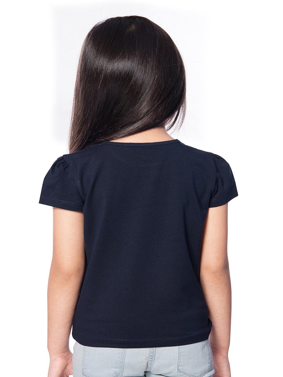 Tiny Baby Navy Blue Colored Top - T-110 Navy Blue - TINY BABY INDIA shop.tinybaby.in