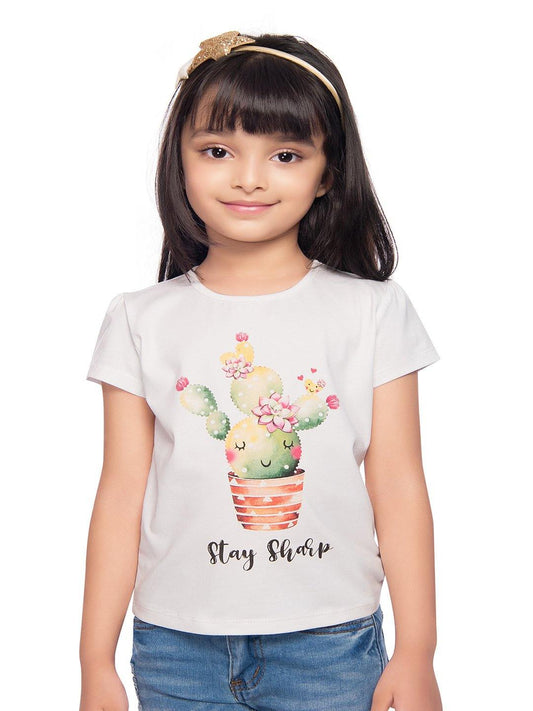 Tiny Baby White Colored Top - T-110 White - TINY BABY INDIA shop.tinybaby.in