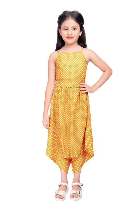 Tiny Baby Mustard Colored Pant Set