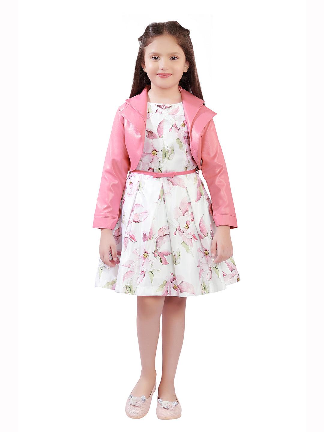 Tiny Baby Pink Colored Dress - 2116 Pink - TINY BABY INDIA shop.tinybaby.in